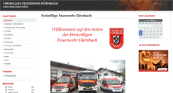 Desktop Screenshot of ff-duernbach.de